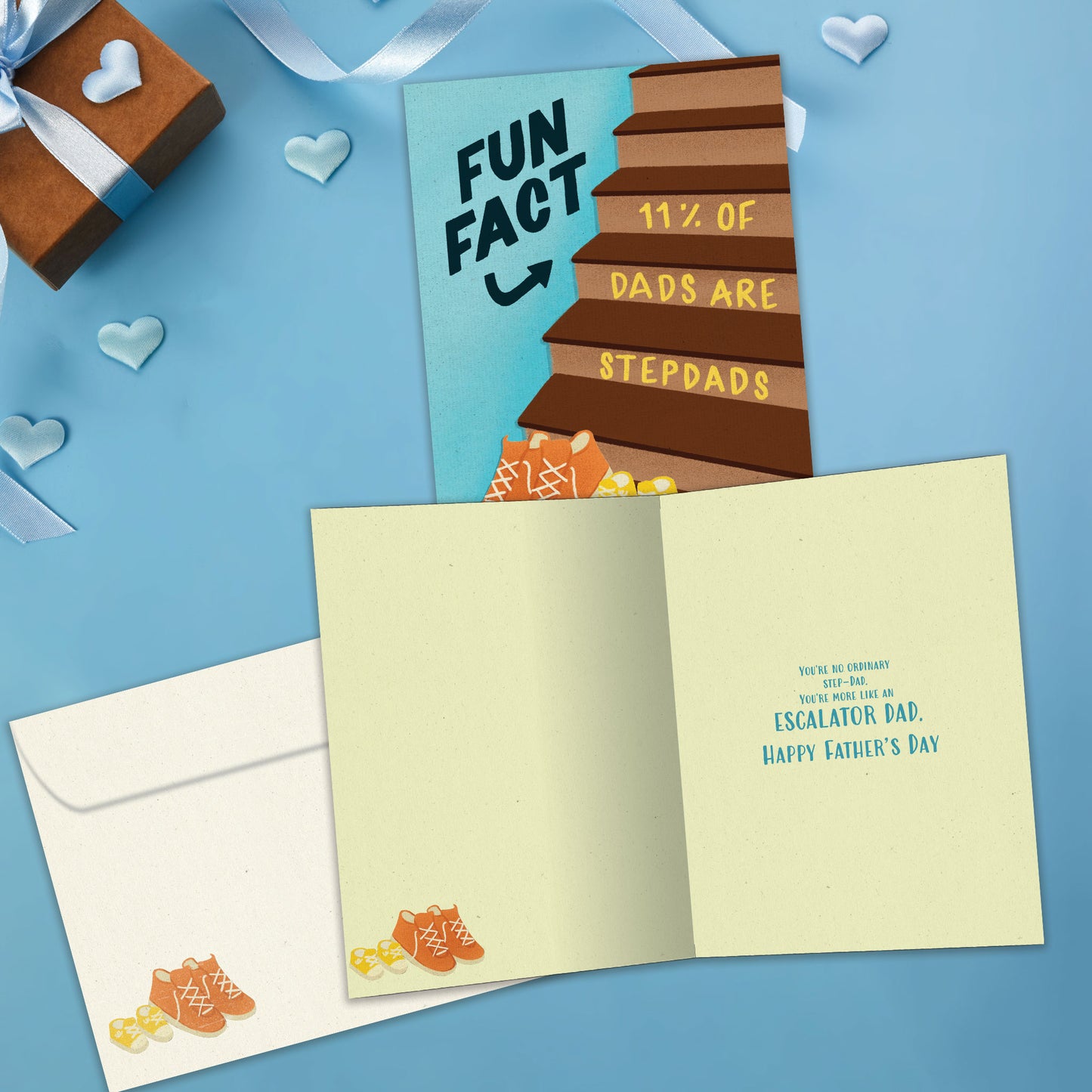Stepdads Fun Fact Father's Day Card