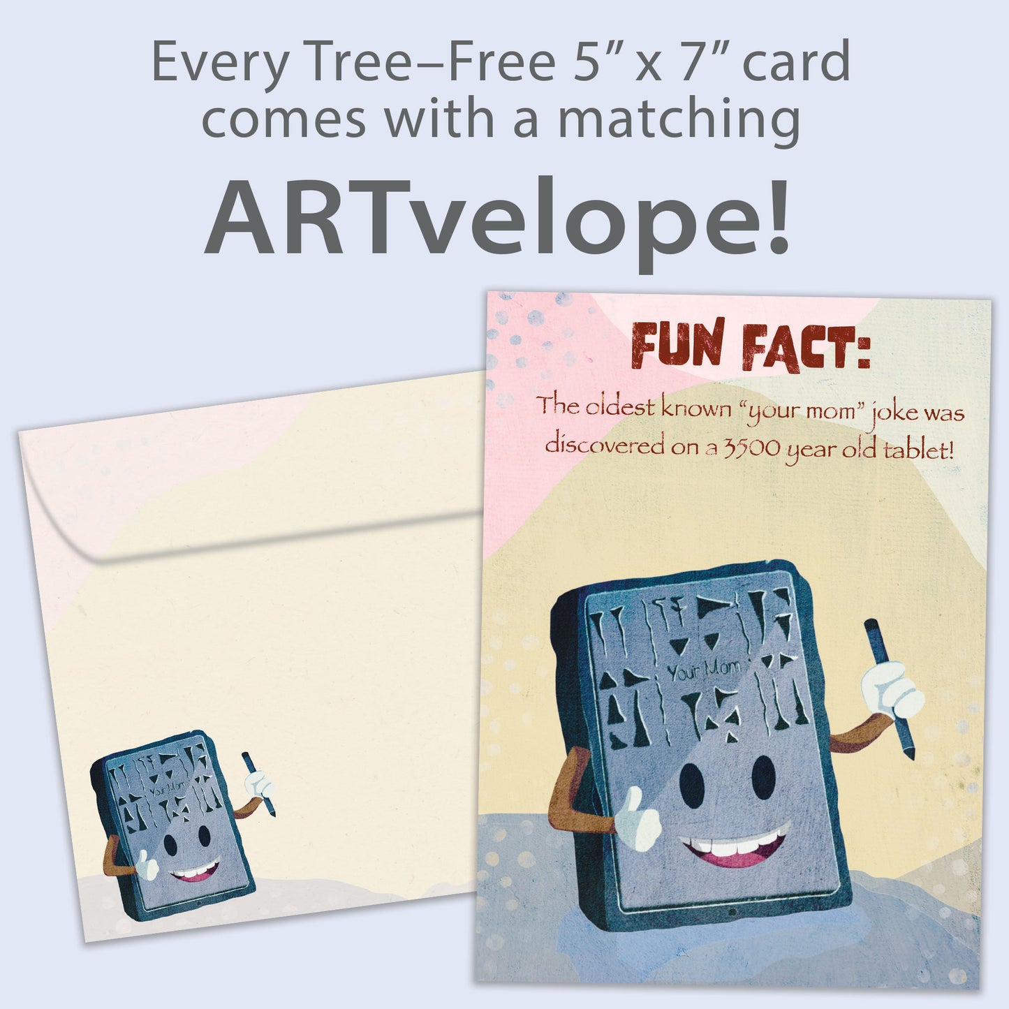 Oldest Your Mom Joke Fun Fact Birthday Card