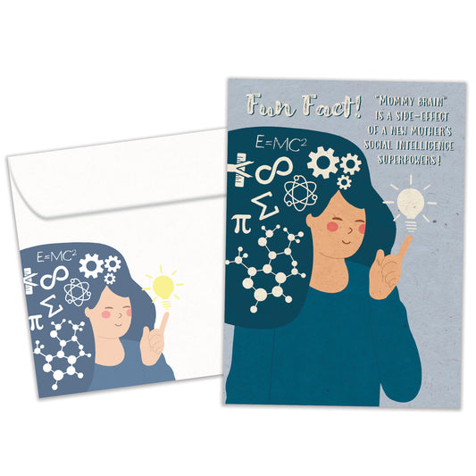 Gray Matter Fun Fact Mother’s Day Card