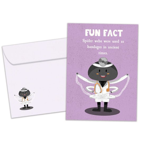 Health Web Fun Fact Get Well Card