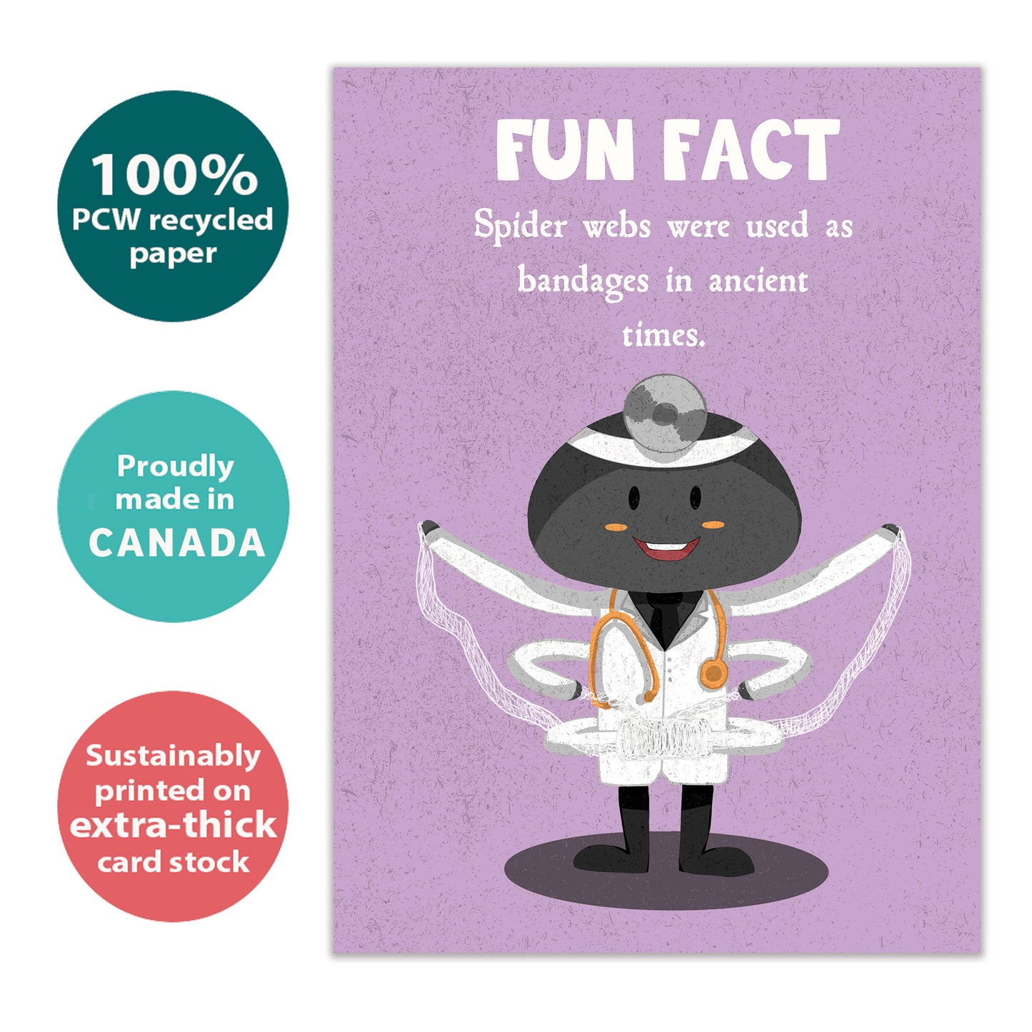 Health Web Fun Fact Get Well Card