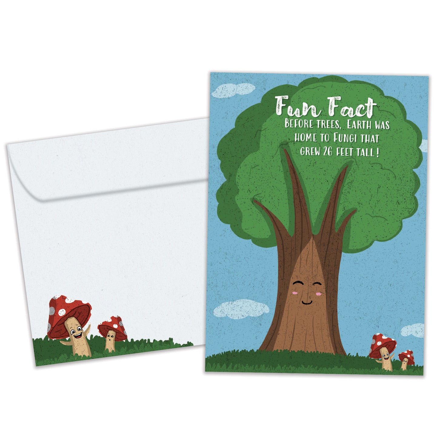 Giant Fungi Fun Fact Father's Day Card