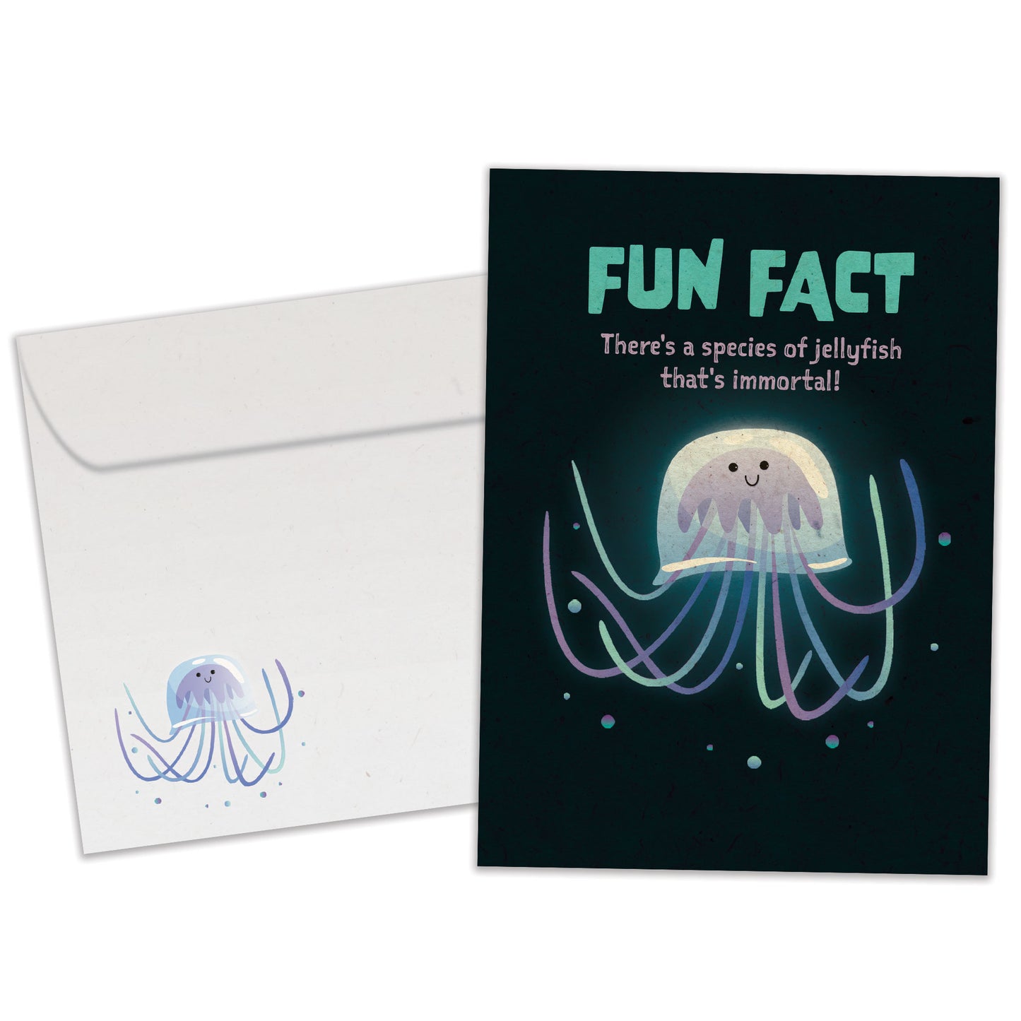 Jellyfish Fun Fact Birthday Card
