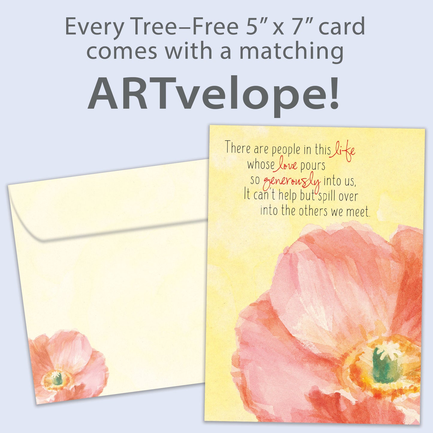 Flowing Love Mother’s Day Card