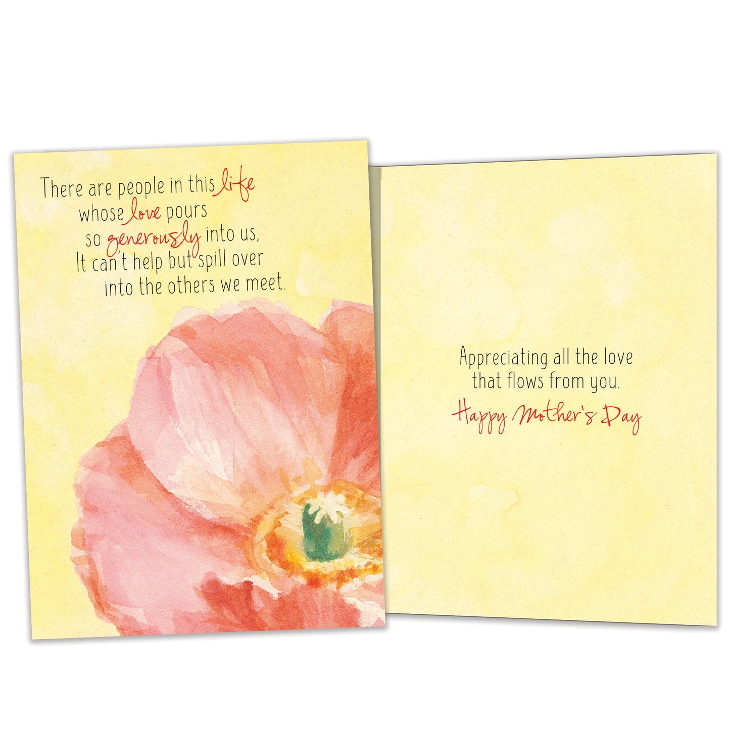 Flowing Love Mother’s Day Card