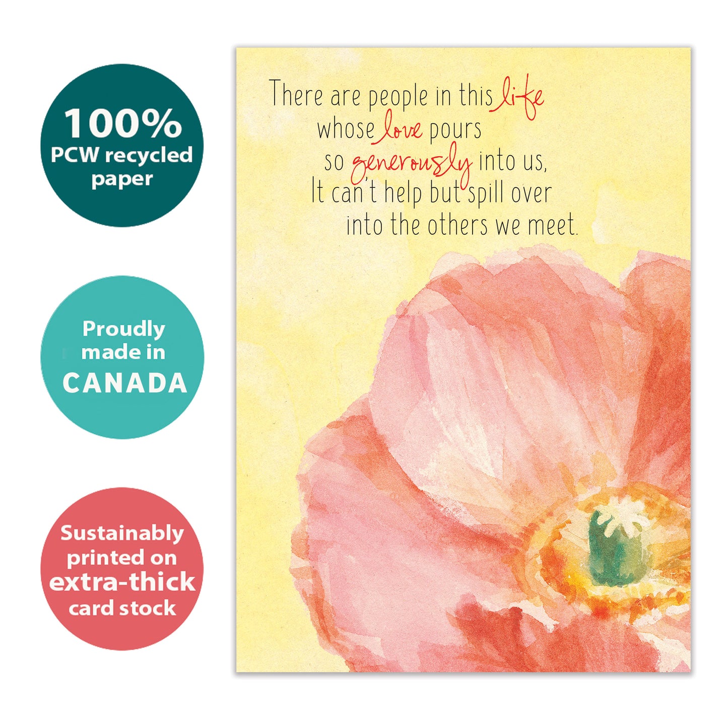 Flowing Love Mother’s Day Card