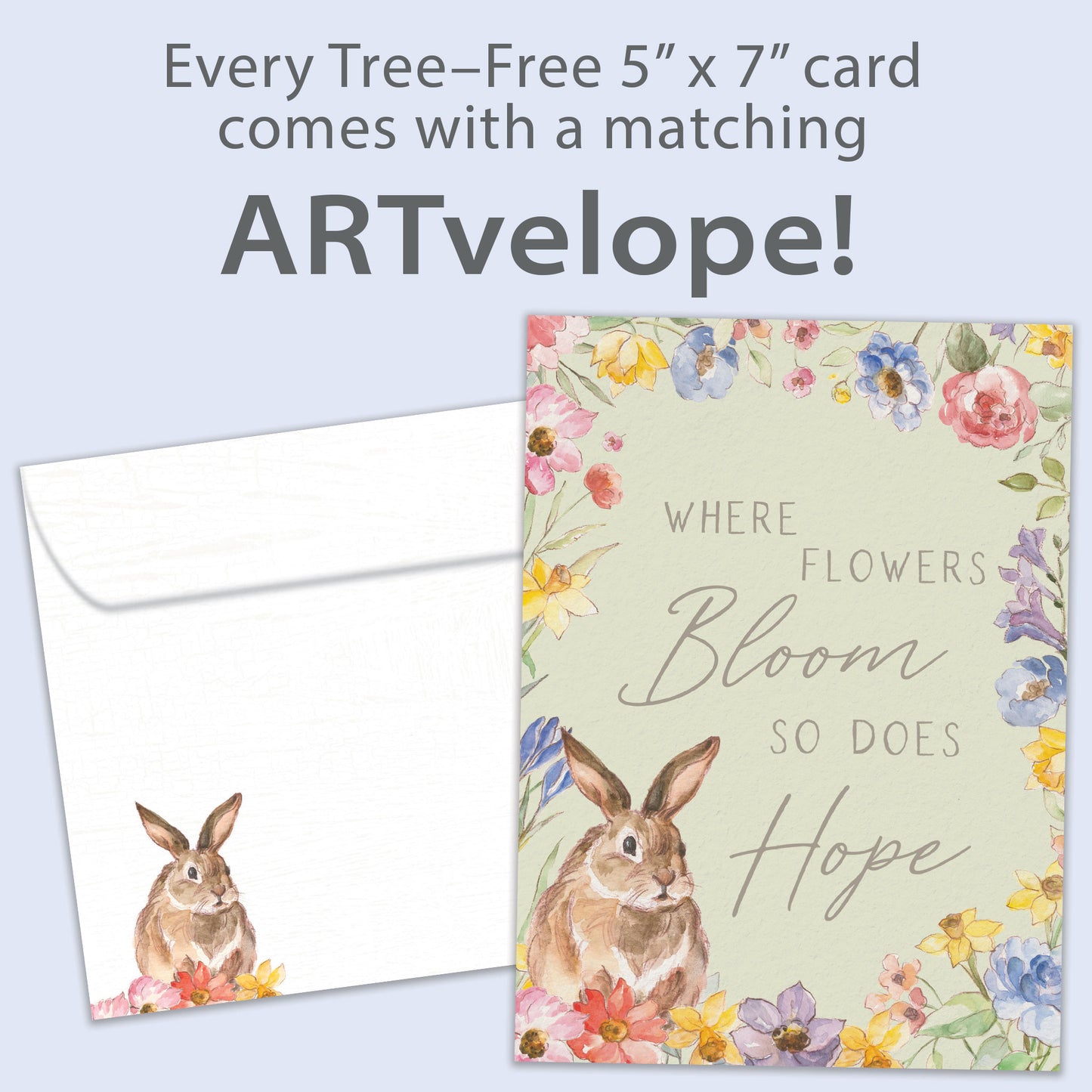 Hope Blooms Easter Card
