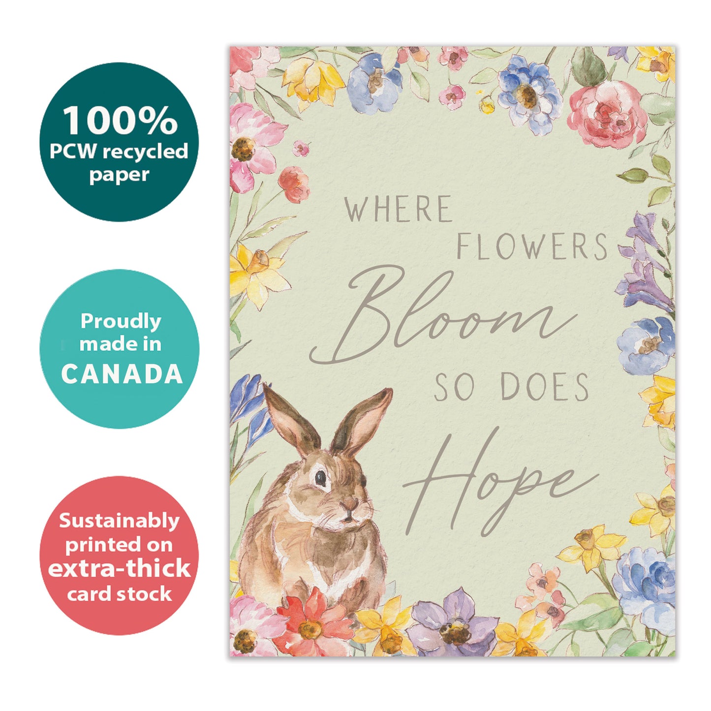 Hope Blooms Easter Card