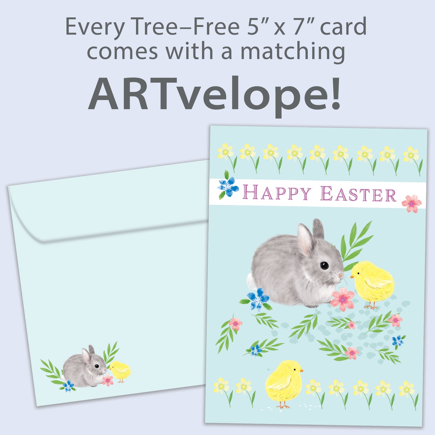 Spring Pattern Easter Card