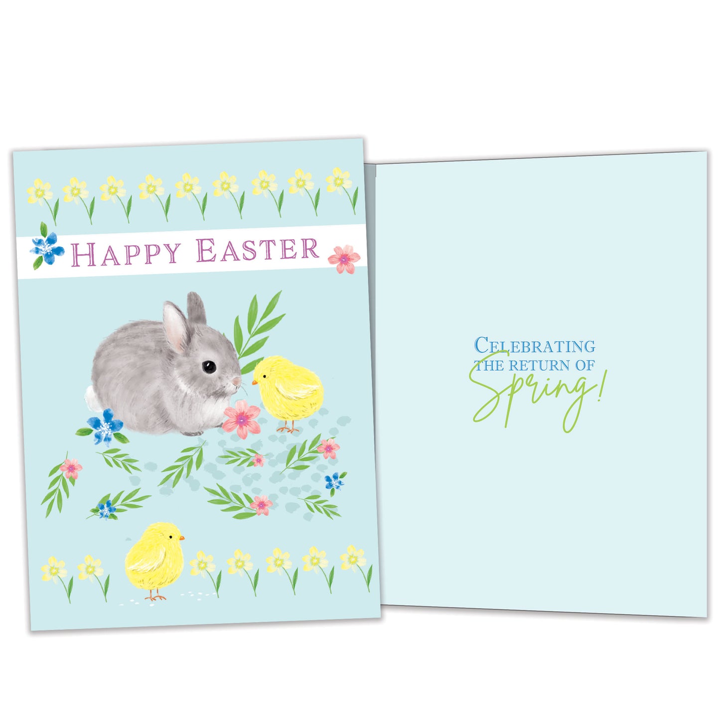 Spring Pattern Easter Card
