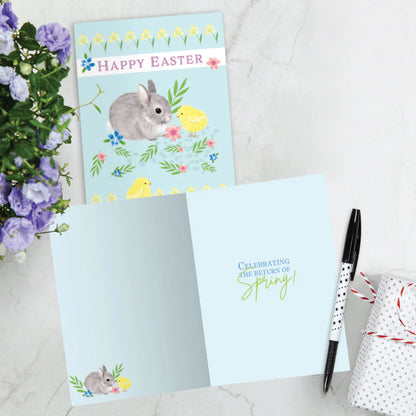 Spring Pattern Easter Card