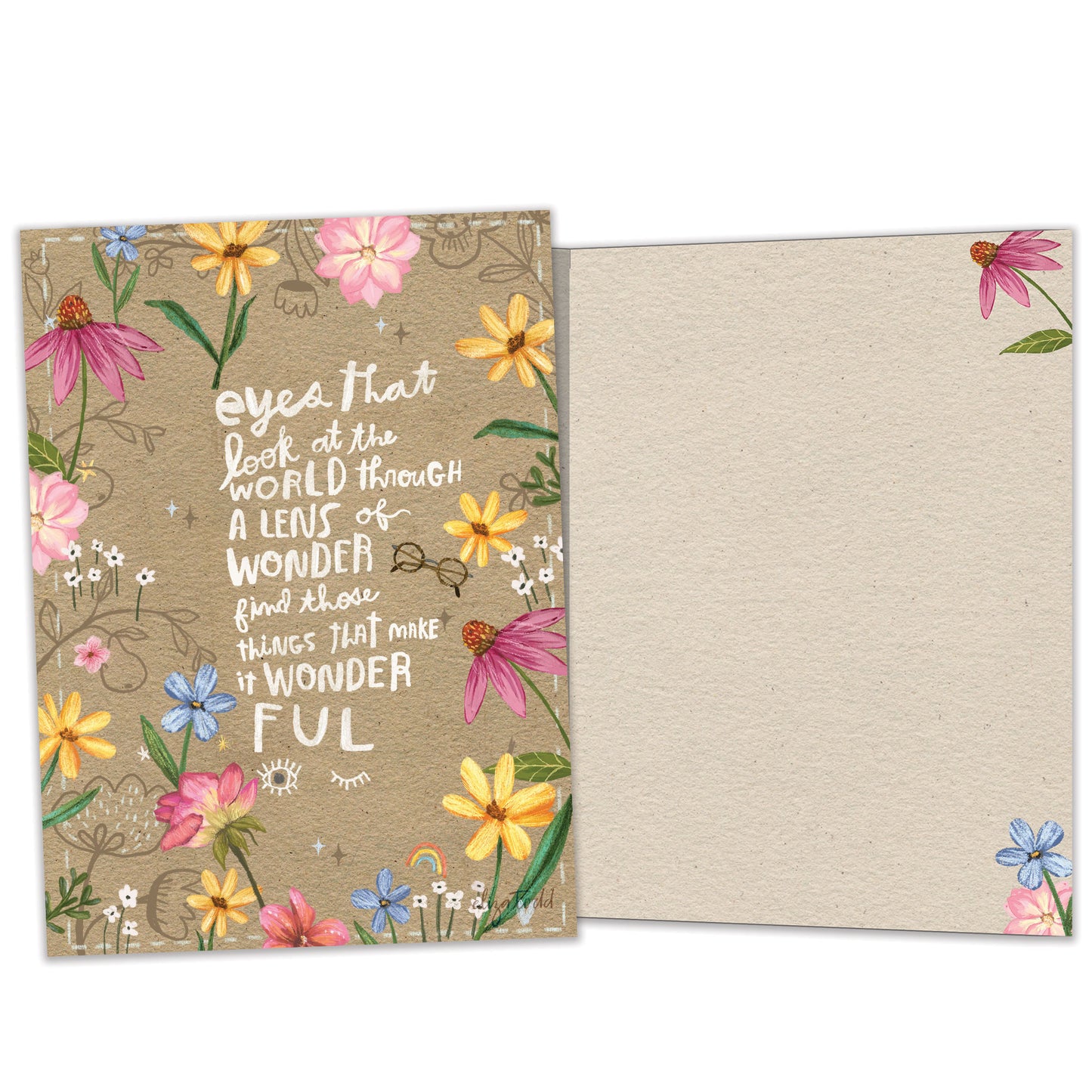 Wonderful Secret Just Because Card