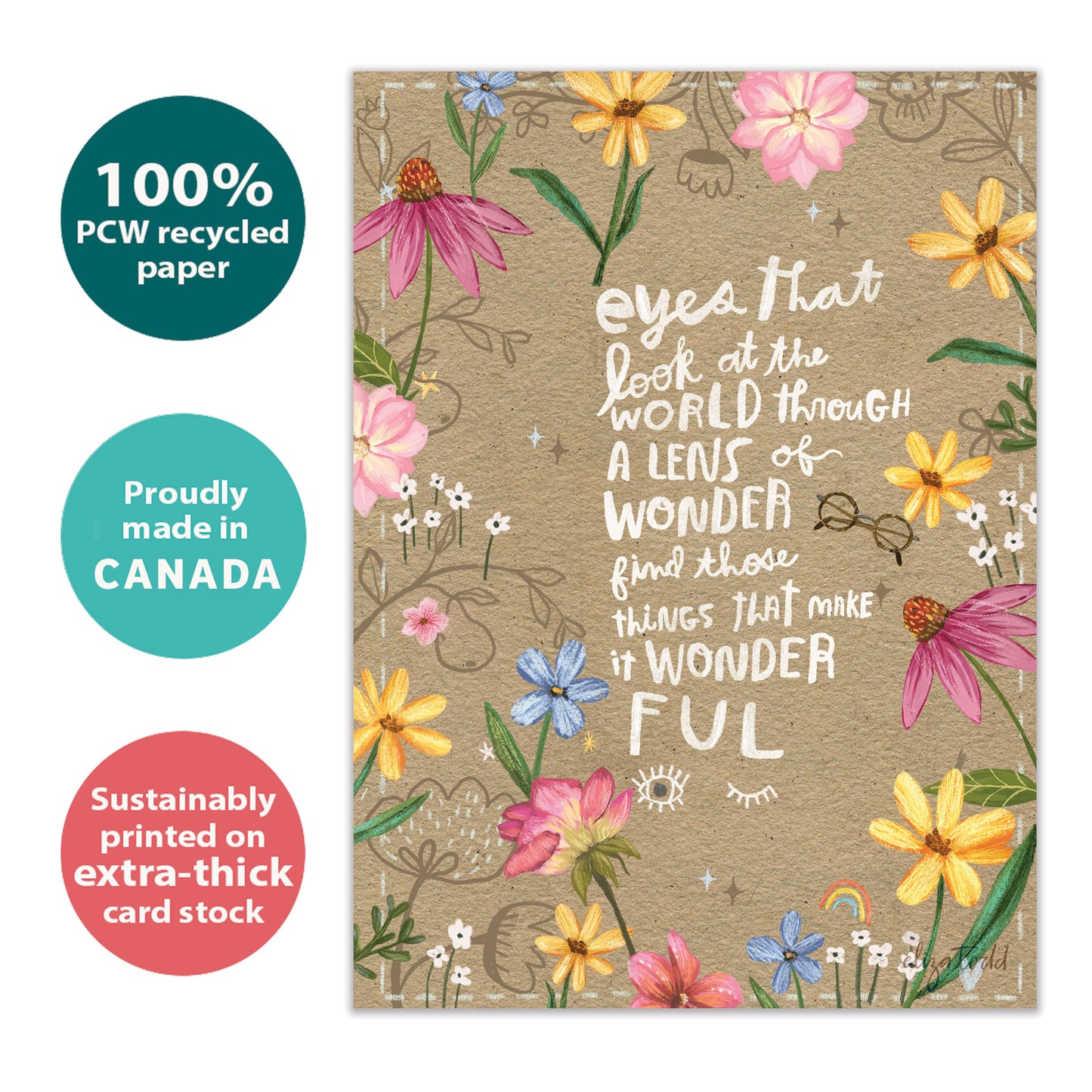 Wonderful Secret Just Because Card