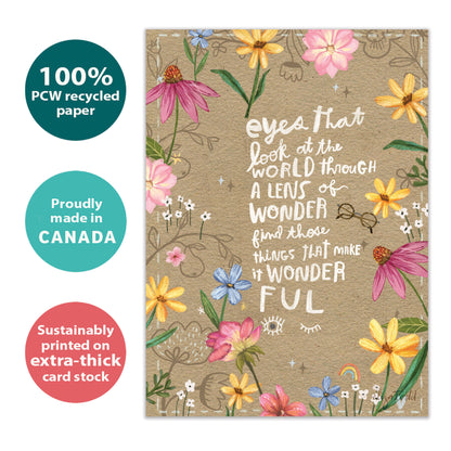 Wonderful Secret Just Because Card