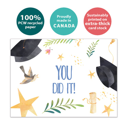 You Did It Graduation Card