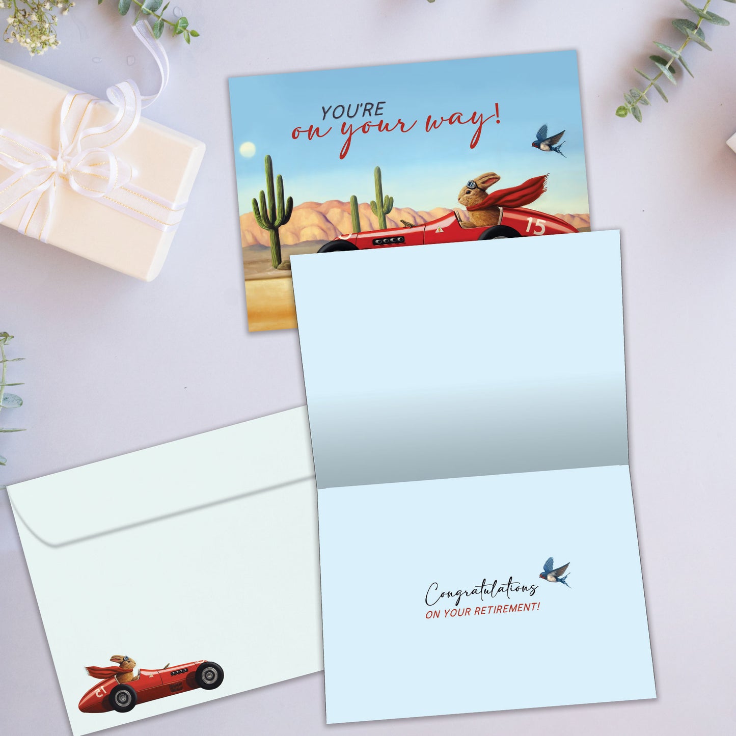 On Your Way Retirement Card