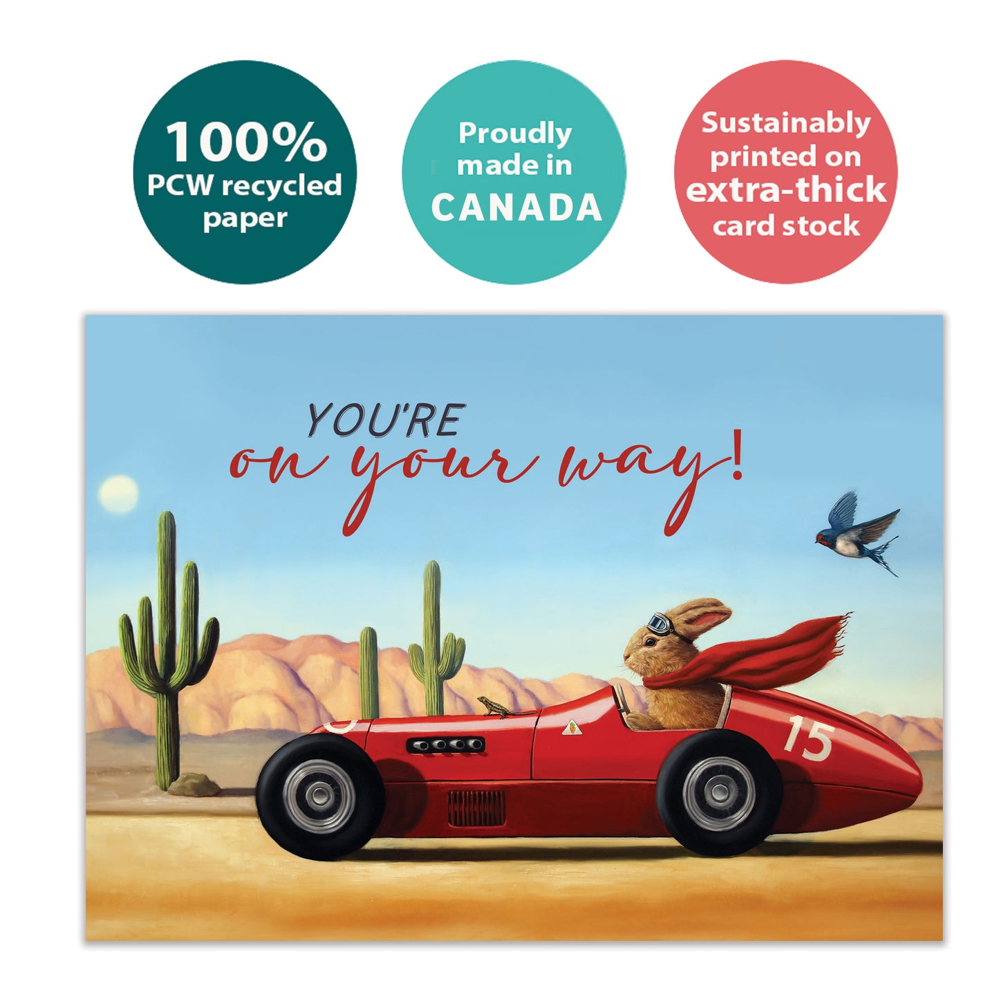 On Your Way Retirement Card