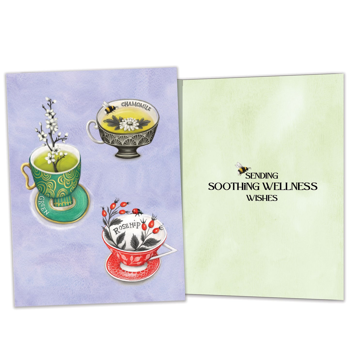 Soothing Wellness Wishes Get Well Card