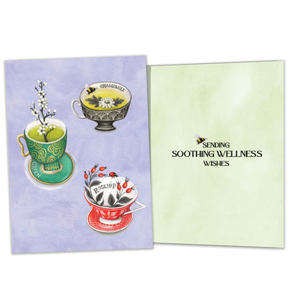 Soothing Wellness Wishes Get Well Card