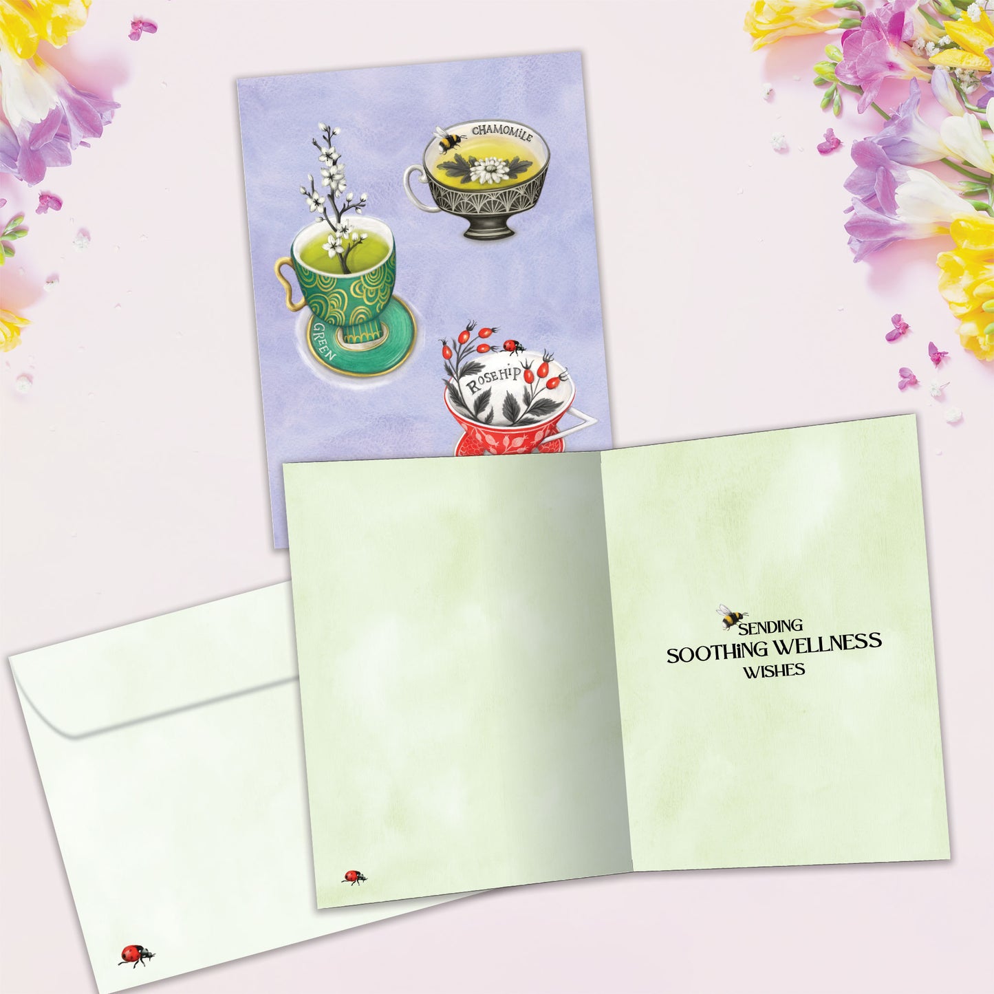 Soothing Wellness Wishes Get Well Card