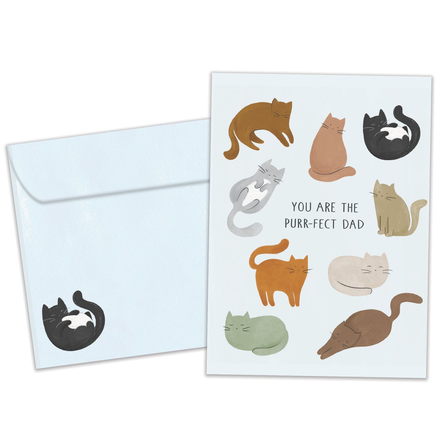 Purr-Fect Dad Father's Day Card