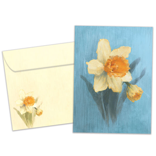 Spring Daffodil Easter Card