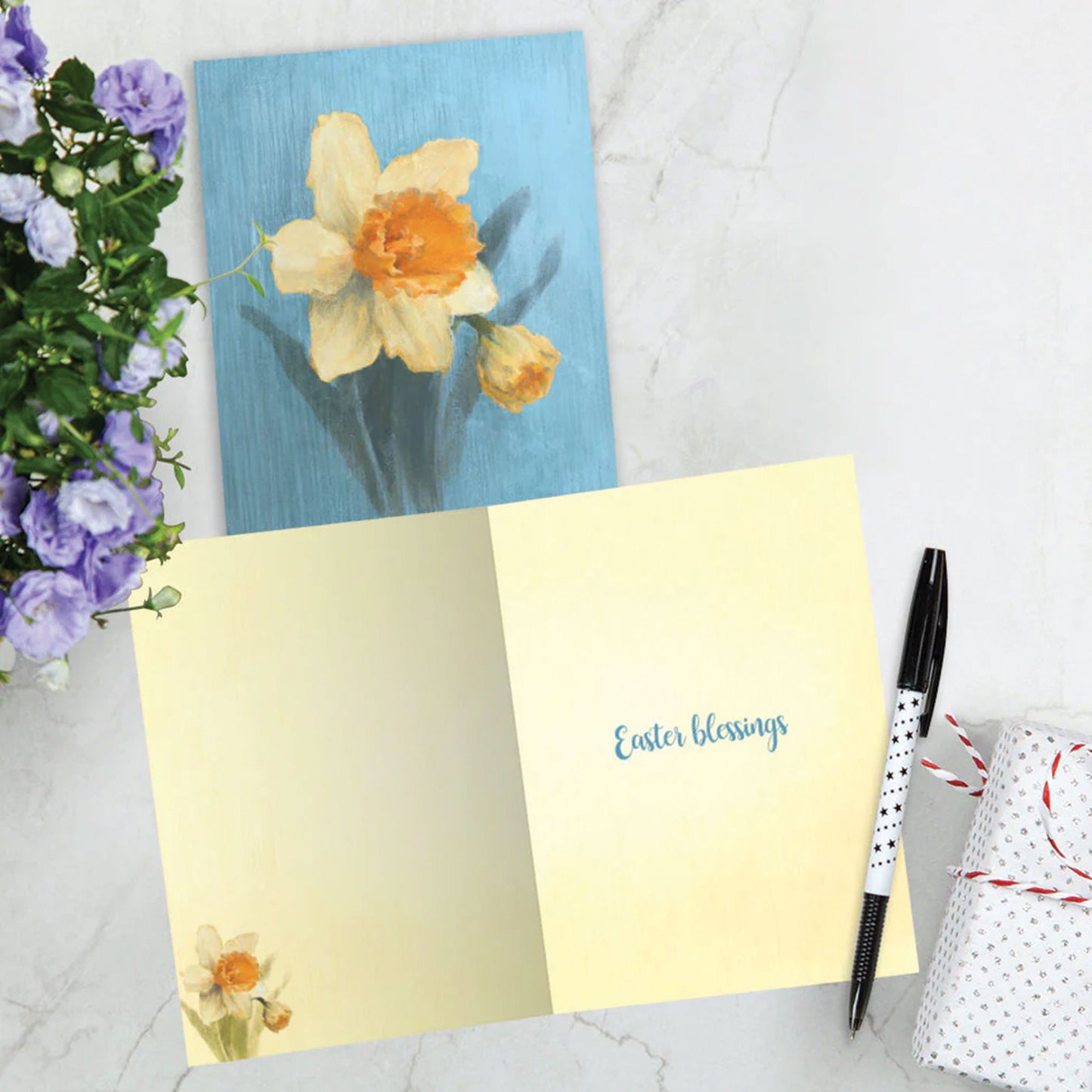 Spring Daffodil Easter Card