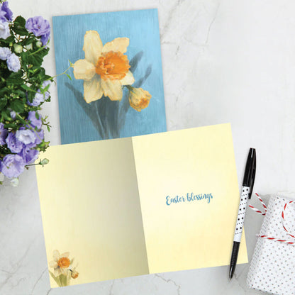 Spring Daffodil Easter Card