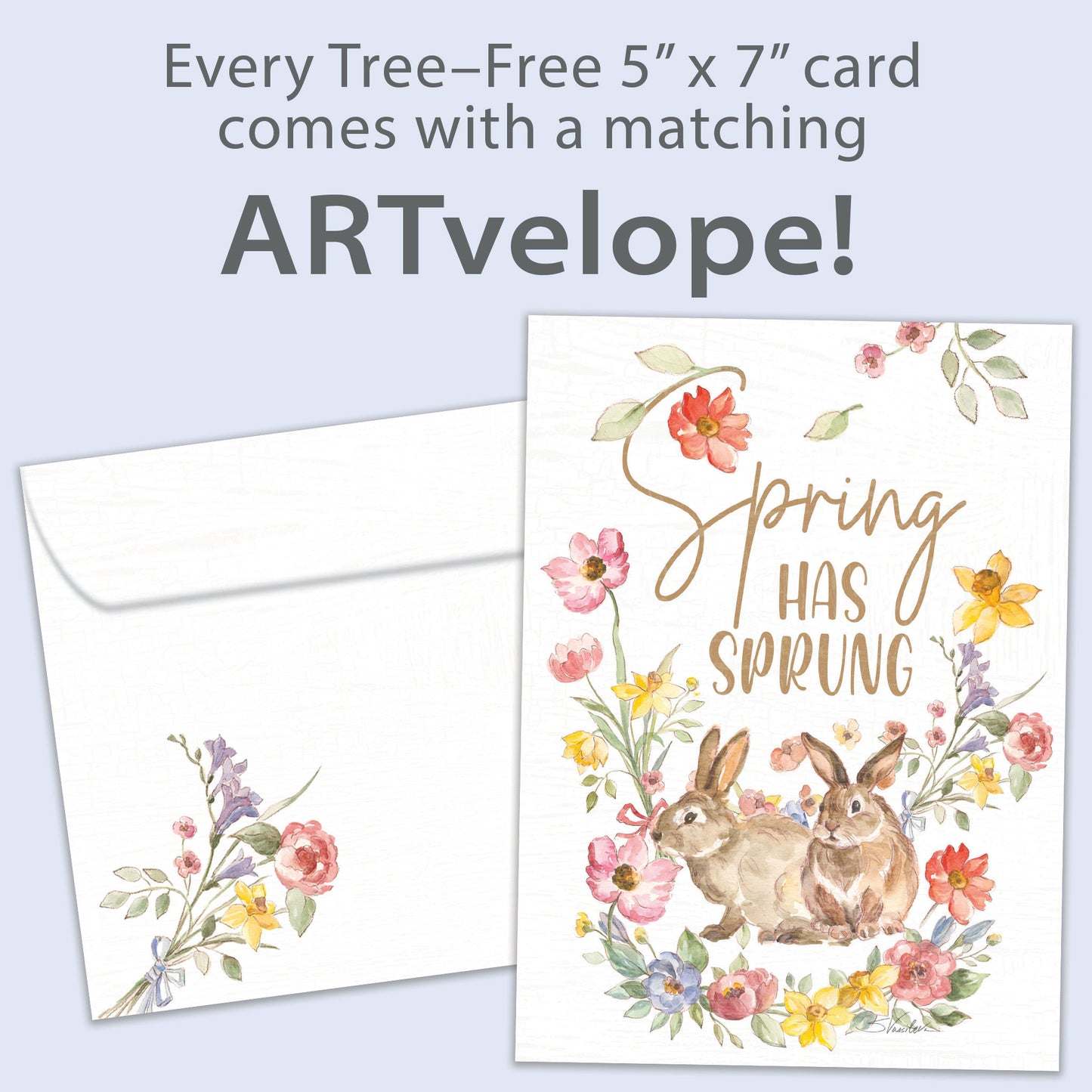 Spring Has Sprung Easter Card