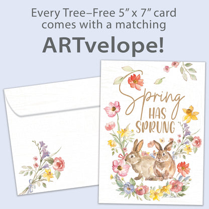 Spring Has Sprung Easter Card