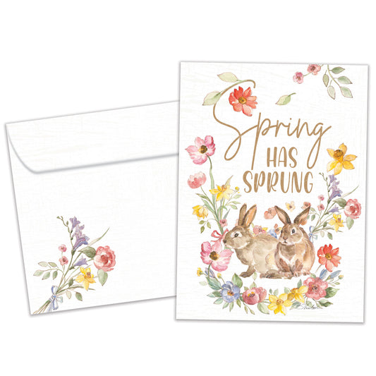 Spring Has Sprung Easter Card