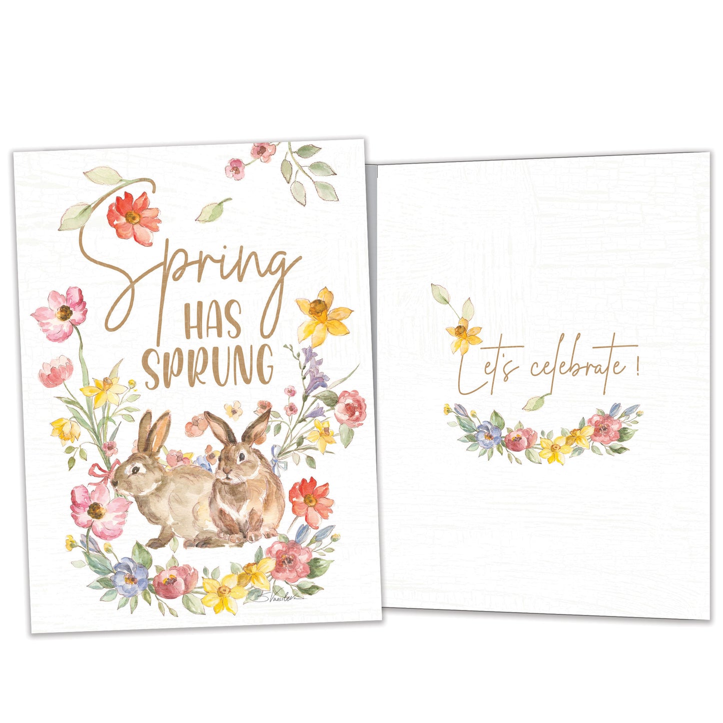 Spring Has Sprung Easter Card