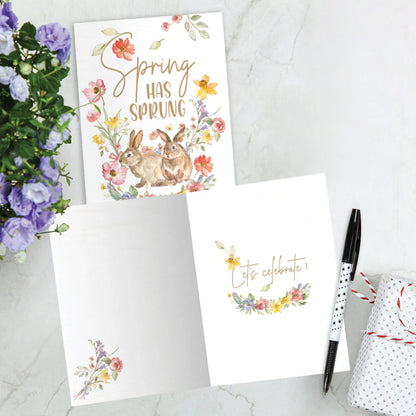 Spring Has Sprung Easter Card