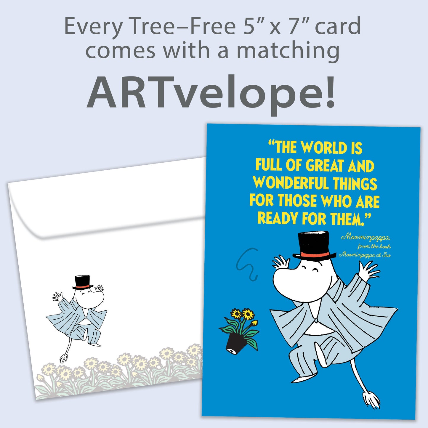 Great Wonderful Things Moomin Birthday Card