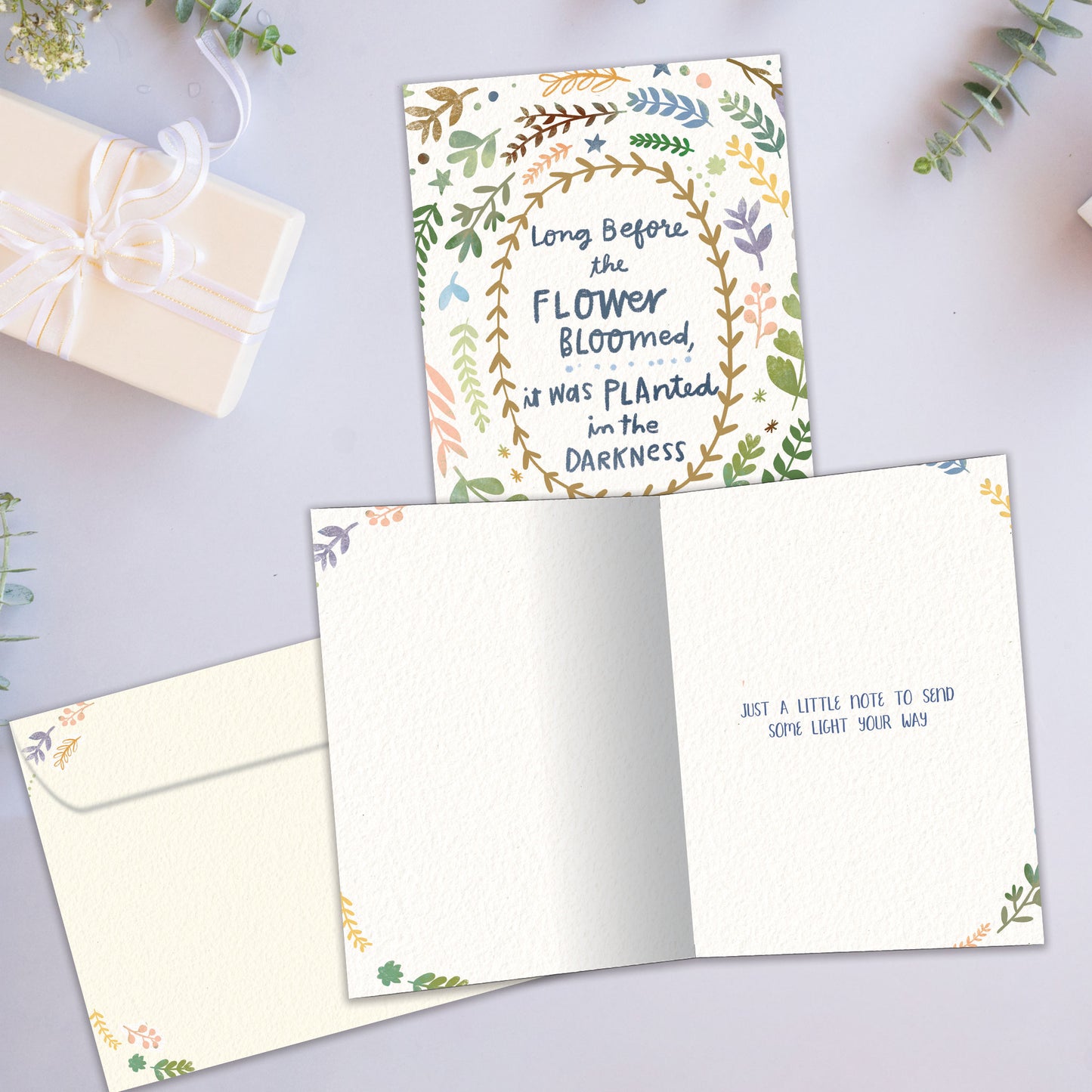 Sending Sunshine Encouragement Card