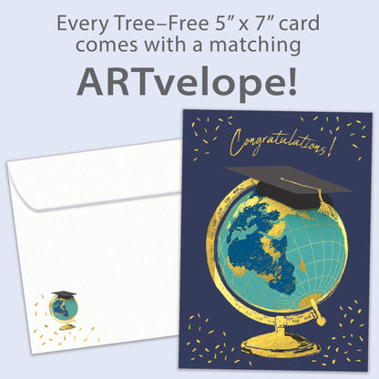 Limitless World Graduation Card