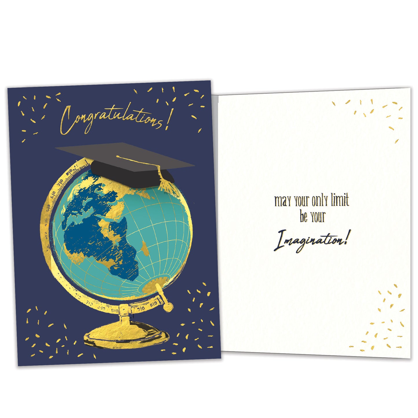 Limitless World Graduation Card