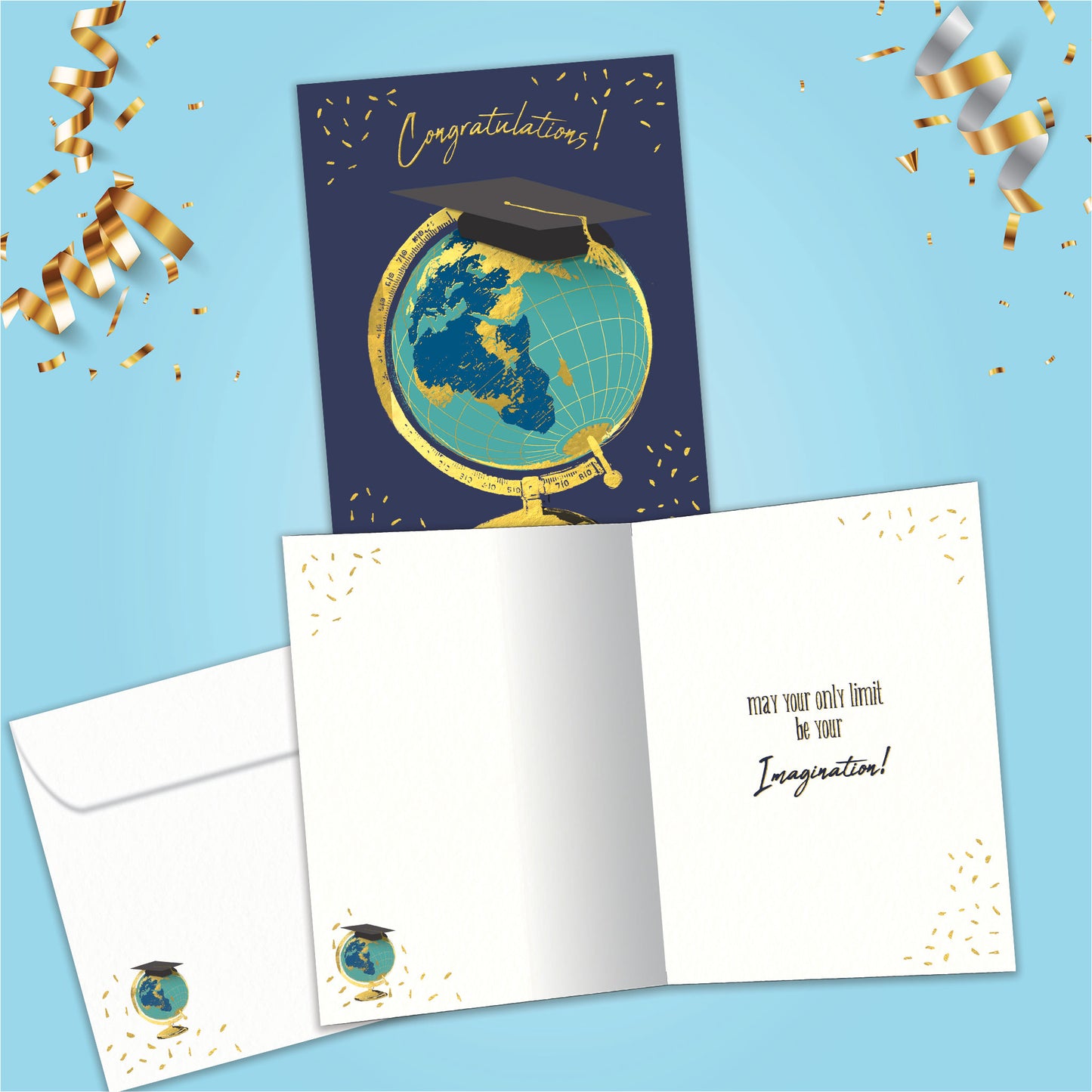 Limitless World Graduation Card