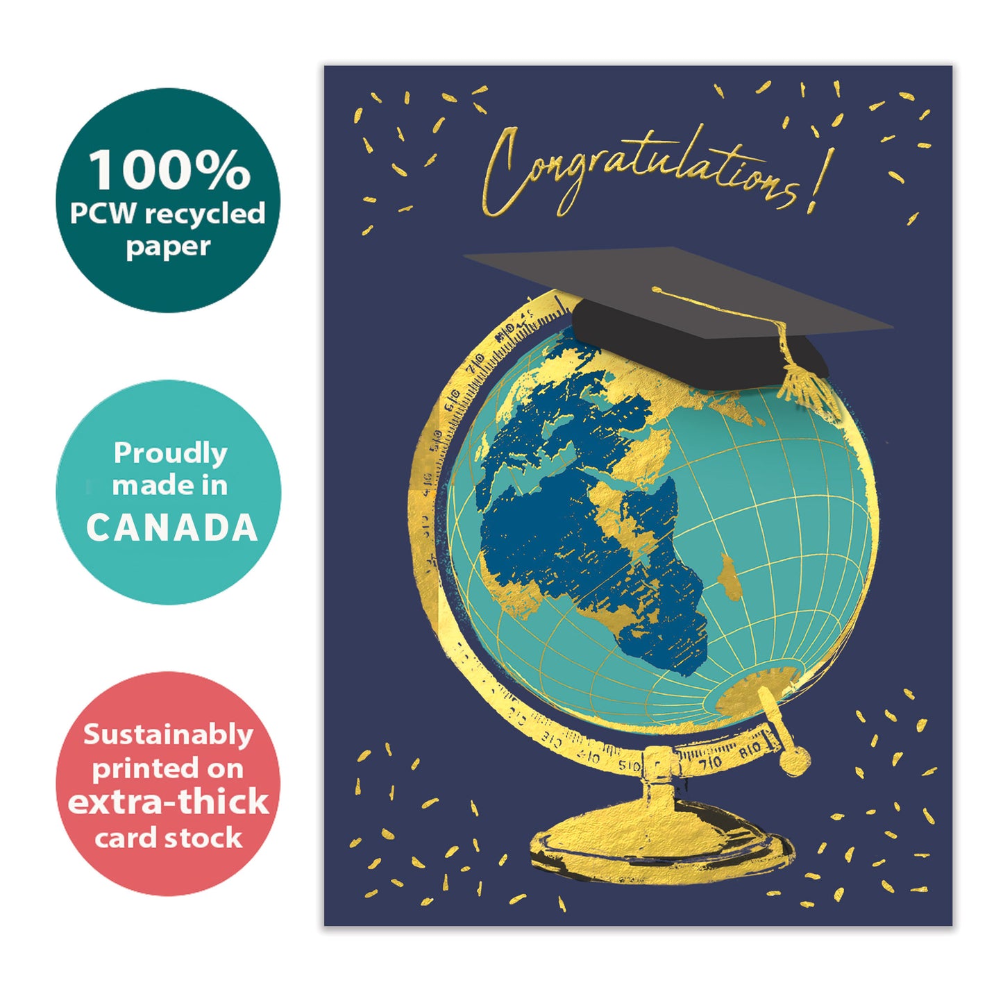 Limitless World Graduation Card