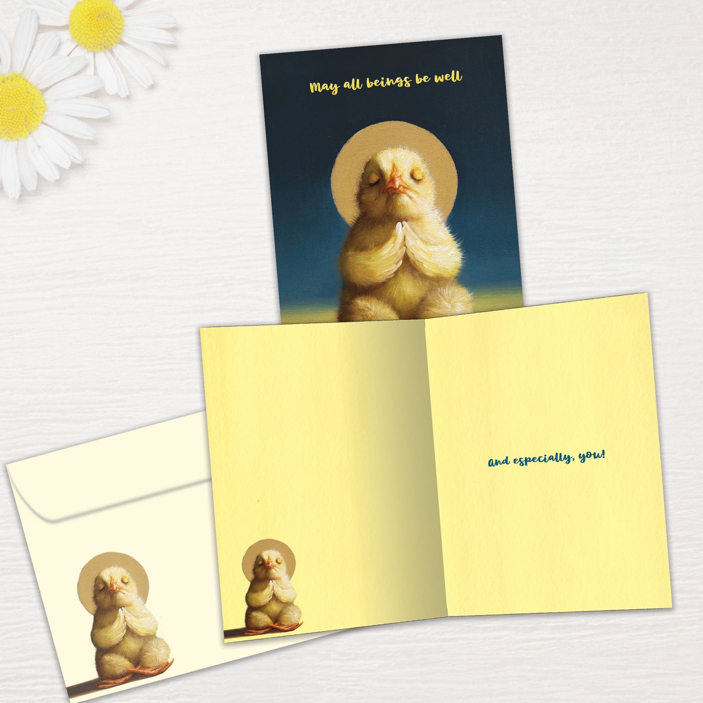 Lotus Yoga Chick Support Card