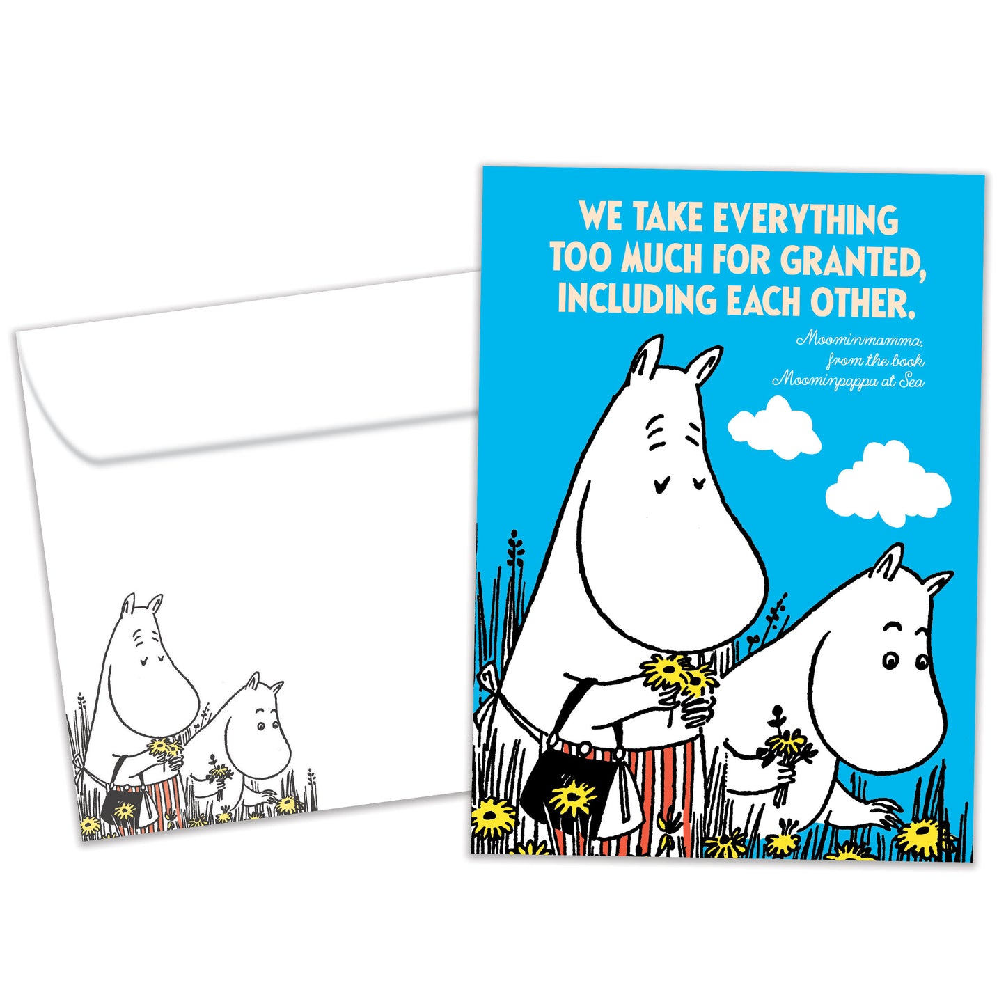 Moominmamma Thankful Just Because Card