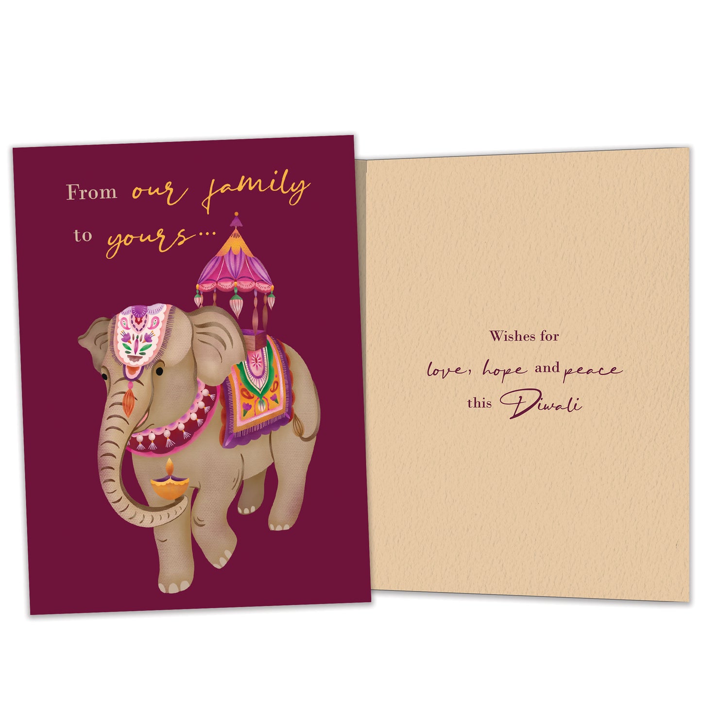 From Our Family Diwali Card
