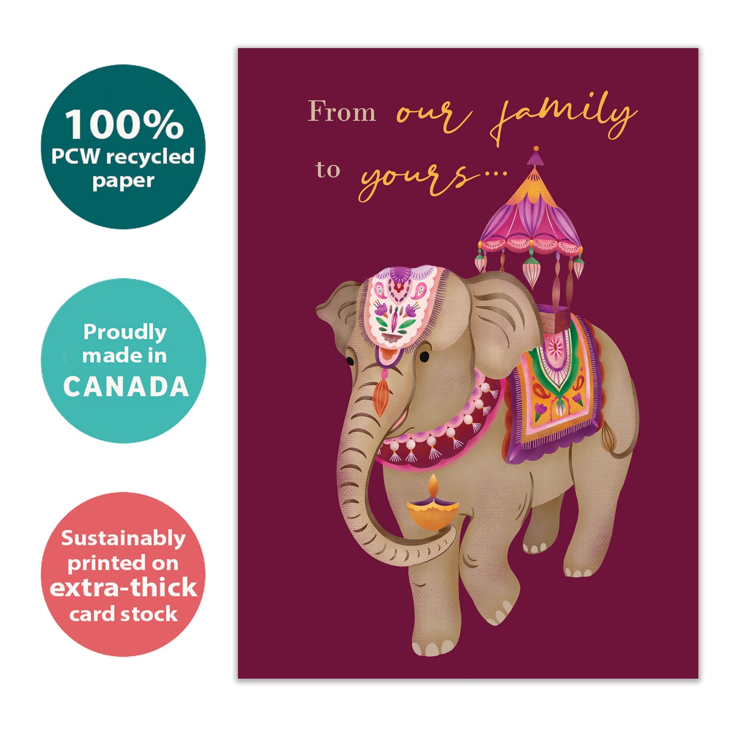 From Our Family Diwali Card