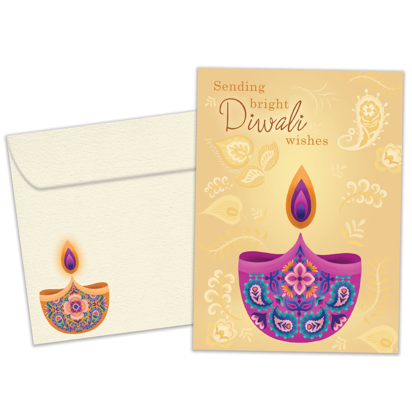 Sending Bright Wishes Diwali Card