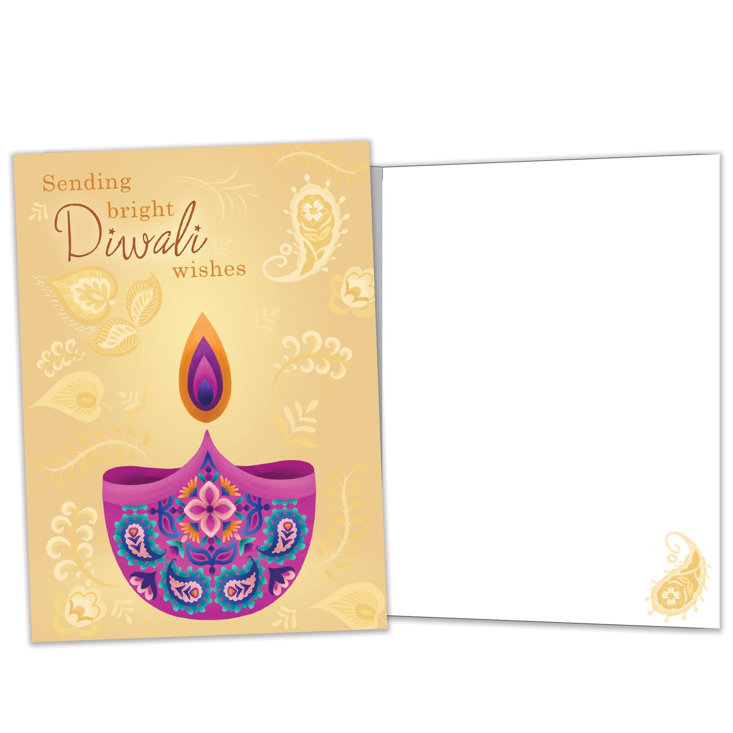 Sending Bright Wishes Diwali Card