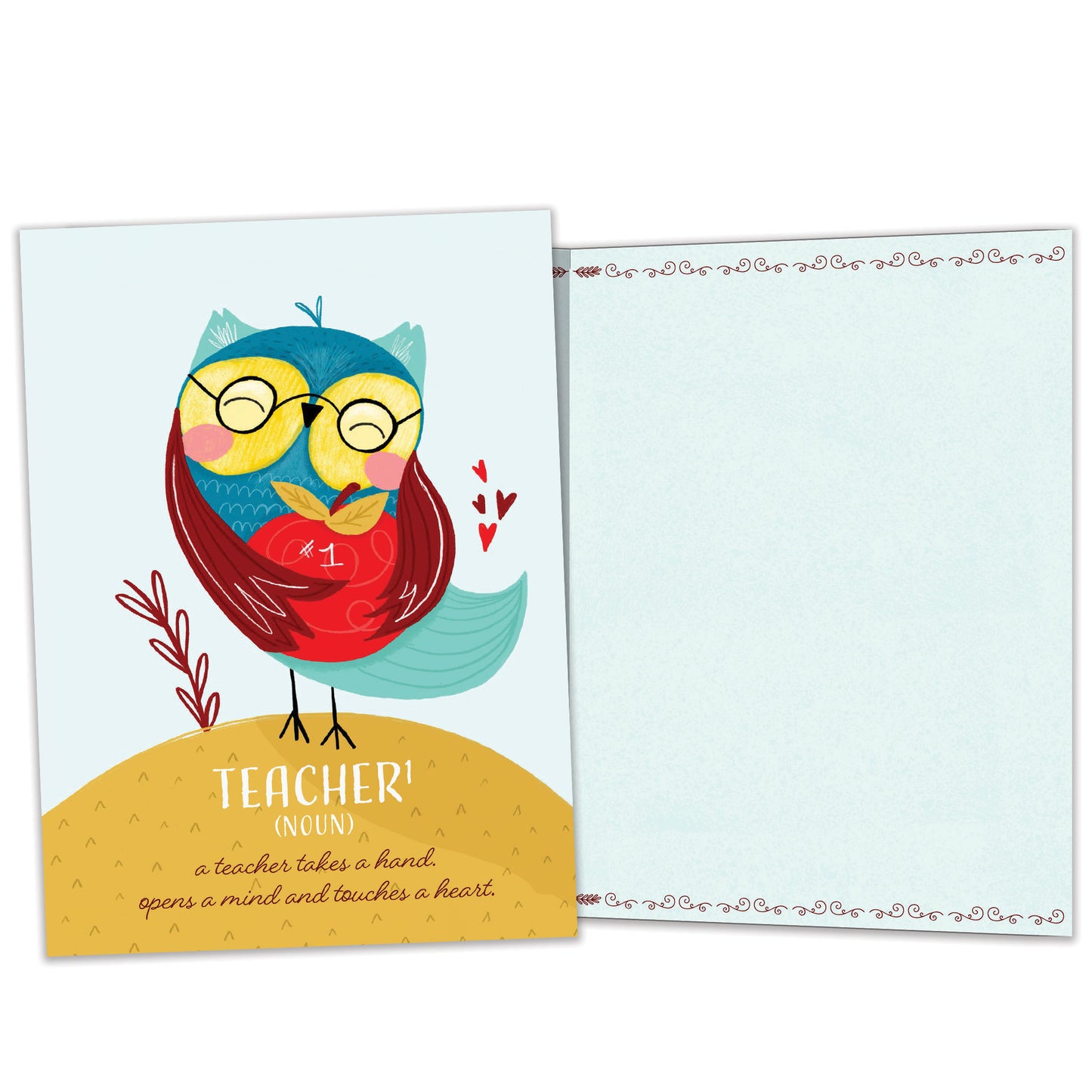 Teacher Definition Teacher Appreciation Card