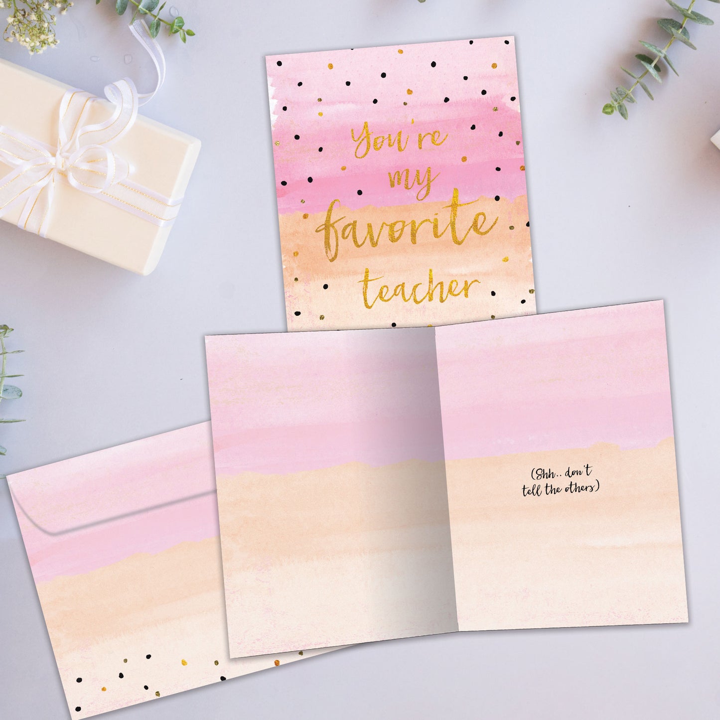 You're My Favorite Teacher Appreciation Card