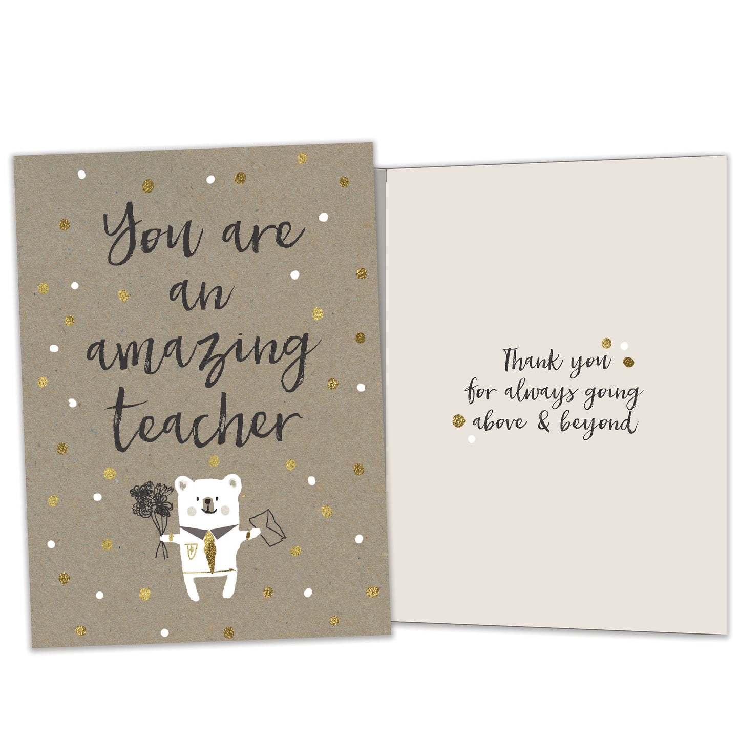 An Amazing Teacher Teacher Appreciation Card
