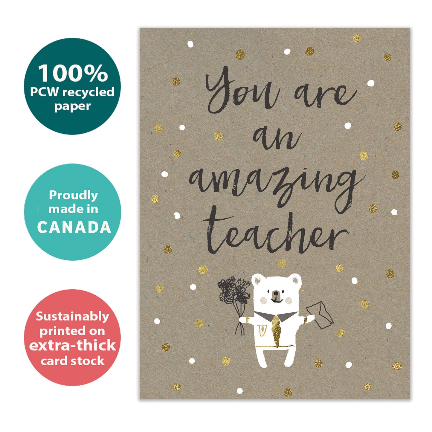 An Amazing Teacher Teacher Appreciation Card