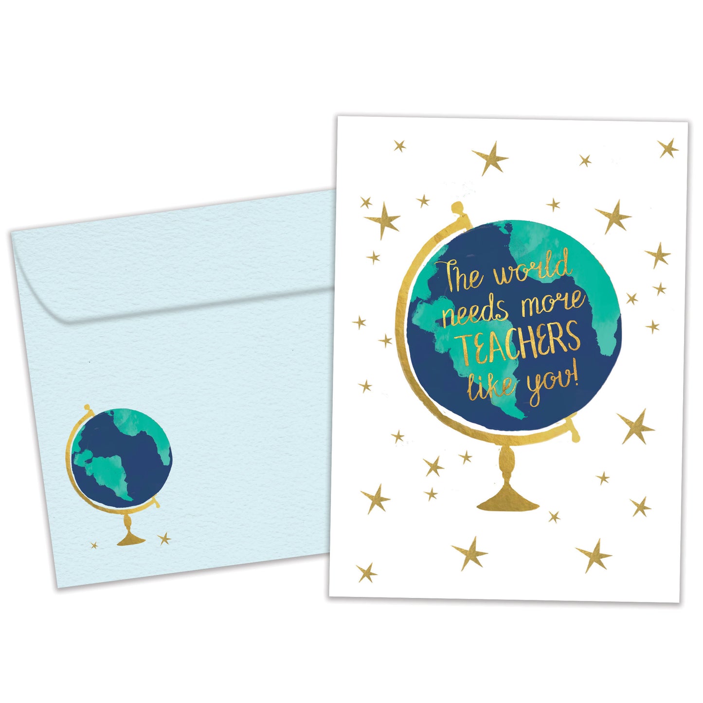 The World Needs Teacher Appreciation Card